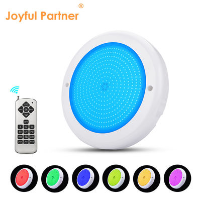 DMX Đèn hồ bơi IP68 18W AC12V điều khiển từ xa Không thấm nước PC PAR56 Ánh sáng trắng