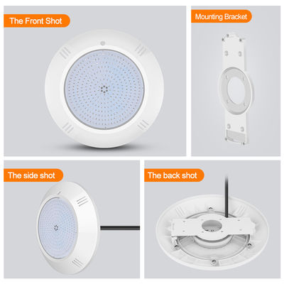 25w dưới nước chất lượng cao nhựa đầy 12V IP68 ấm trắng 35W hồ bơi Đèn cho hồ bơi