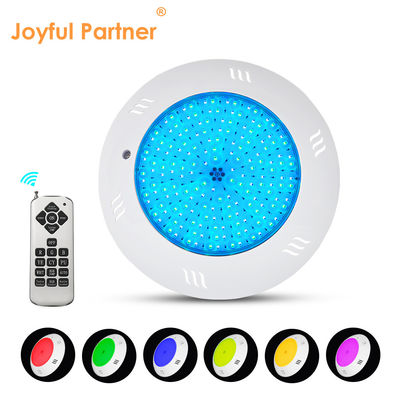 Tường gắn IP68 Ánh sáng dưới nước điều khiển từ xa đa màu bơi LED hồ bơi Ánh sáng ABS