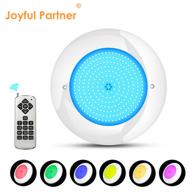 CE/RoHS/FCC/IP68 Sản phẩm có chứa nhựa đèn LED bơi SMD 2835 AC 12V 25W Đen ấm