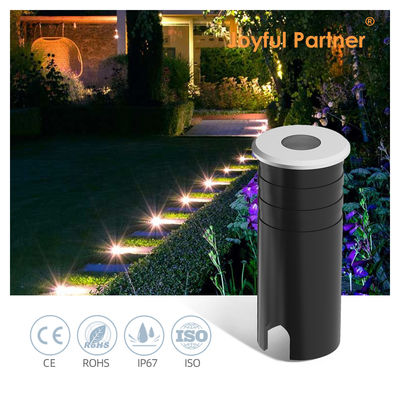 IP67 LED Mini ánh sáng dưới lòng đất Stainless Steel 316 1W DIA 25MM CREE XPE LED đơn màu 3000K