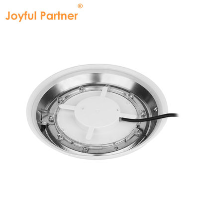 Đèn hồ bơi dưới nước AC12V Thép không gỉ thay đổi màu sắc tường gắn RGB ø280 * 35mm