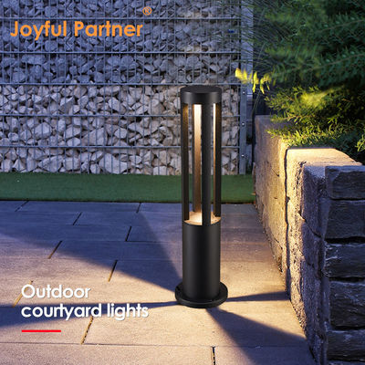 Đèn sân cỏ cảnh quan Bollard 10W LED 600mm 800mm Aluminium Extrusion 220V/24V Cho nghệ thuật vườn