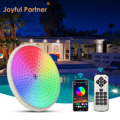 Trò chứa nhựa hoàn toàn phẳng PAR56 đèn LED hồ bơi UV Bảo vệ PC vật liệu thay thế đèn Halogen 35W 42W