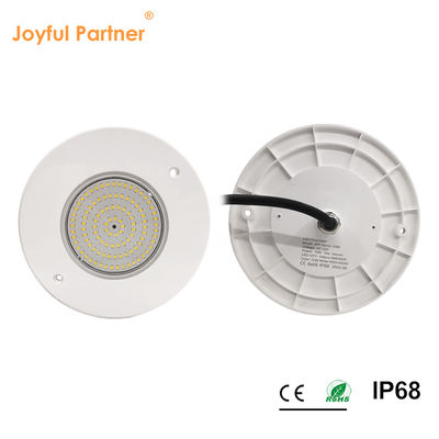 Nhựa đầy reflector hồ bơi ánh sáng 160mm DC12V 10W hoàn toàn nhựa SMD2835 108pcs RGBW màu điện áp không đổi