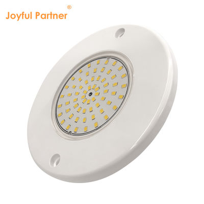 Nhựa đầy reflector hồ bơi ánh sáng 160mm DC12V 10W hoàn toàn nhựa SMD2835 108pcs RGBW màu điện áp không đổi