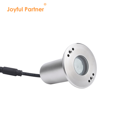 Đèn LED Mini Waterproof Recessed Marker 1W 12V DC 8° góc chùm hẹp IP68 Ánh sáng cảnh quan ngoài trời
