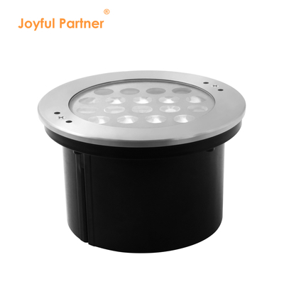 Đèn dưới nước nhúng DC24V 18W RGB 316 thép không gỉ IP68 với điều khiển từ xa và biến áp