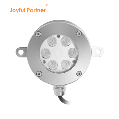 Joyful Partner LED FUNTAIN LIGHT IP68 chống thấm 316 STAINLESS STEEL DIA115*32MM Đèn hồ bơi