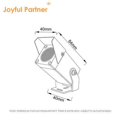 LED Landscape Lights Adjustable Angle Square IP65 Aluminum 1W 2W 3W For Yard Walkway