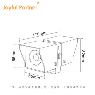 Đèn vườn LED 6W 3000K 3Degree góc hẹp DC24V Case nhôm thiết kế hiện đại