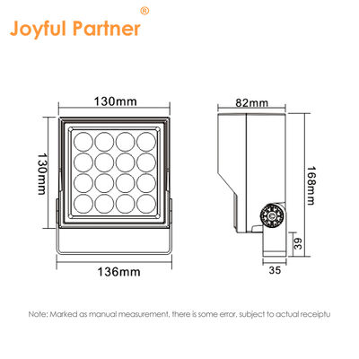 Wholesale Manufacturer's Landscape LED Spot Light Warm White AC220V 16W Energy-saving High-lumen Outdoor Garden Lighting