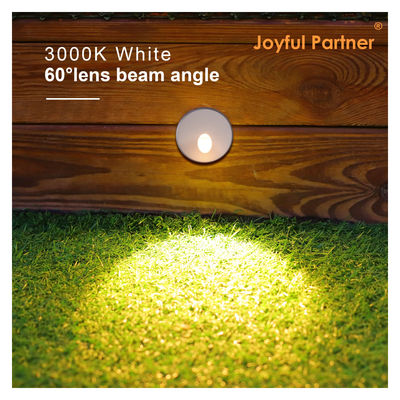 Đèn bậc âm trần tùy chỉnh AC220V Thân nhôm đúc với Ống lót gắn bằng nhựa cho Cầu thang