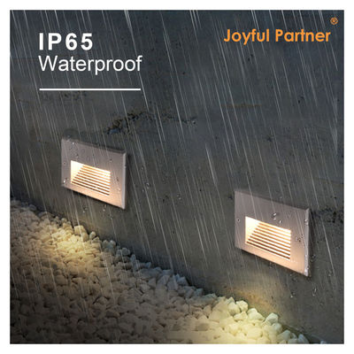 Đèn bước LED mới hình chữ nhật 3W SMD2835 170 * 106mm AC100-240V Màu trắng 3000K