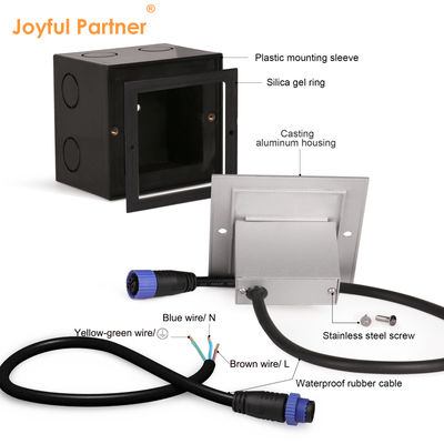 Đèn LED điện áp cao IP65 Đèn tường ngoài không thấm nước