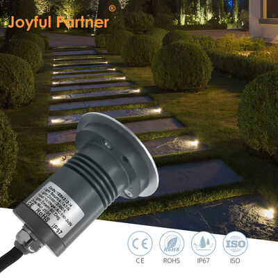 IP67 Động cơ trên mặt đất đèn 100-240VAC LED màu đơn chống nước với hộp nhựa