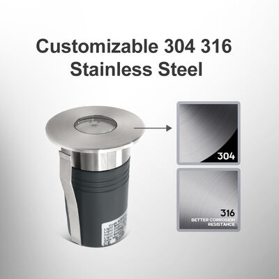 3W 3000K LED Đèn mặt đất Đèn cảnh quan Đèn sàn