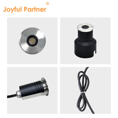 Underground Up Light IP67 3W CREE LED Thiết kế chống chói DIA45MM Bộ chứa nhôm cho đường bộ