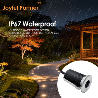 Underground Up Light IP67 3W CREE LED Thiết kế chống chói DIA45MM Bộ chứa nhôm cho đường bộ