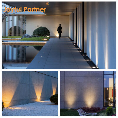 Joyful Partner Deck Step Garden Lights Điện áp thấp 12 24V 6W CREE COB Quảng trường trắng ấm áp