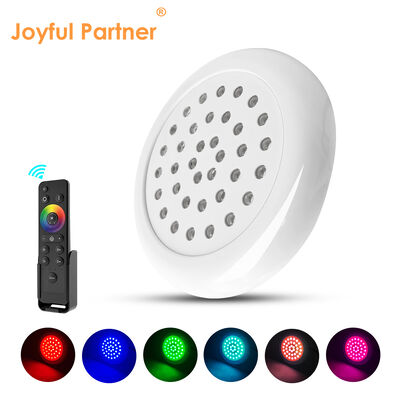 DC12V 25W Đèn hồ bơi LED RGB Nhựa thay đổi màu được lấp đầy bằng điều khiển từ xa Tuya App