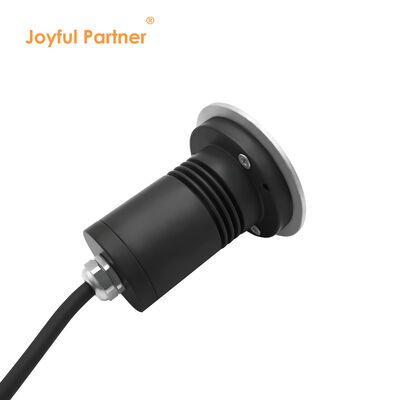 Đèn LED được chôn dưới đất IP67 1W 3W DIA67MM DC24V Đèn sàn chống nước cho vườn ngoài trời