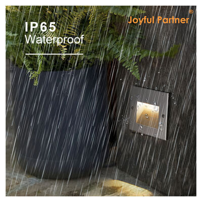 Recessed LED Wall Light 160*160MM Osram SMD2835 Powder Coating Finish AC100-240V For Staircase