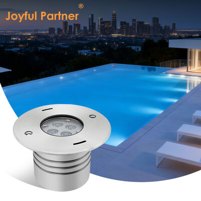 Bể bơi Đèn dưới nước DC24V 18W IP68 Thép không gỉ 316 Kính không đối xứng tùy chọn