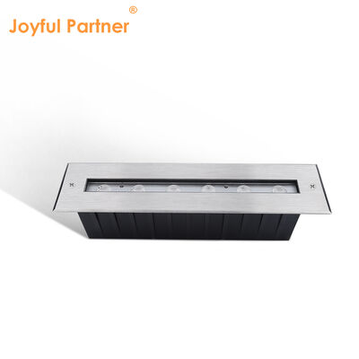 Đèn LED Chìm Tuyến Tính IP68 DC24V 6W 12W Âm Trần Hình Chữ Nhật Dài 328MM Có Kính Cường Lực 8MM