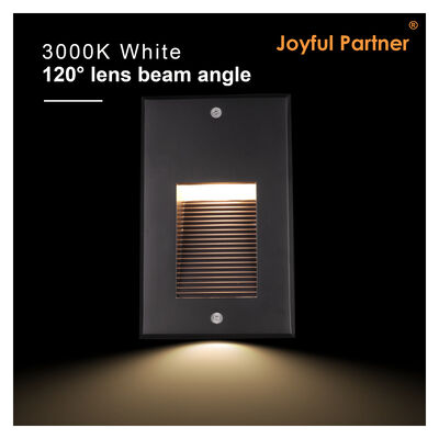 Đèn tường LED âm trần ngoài trời 2W IP65 có ống lắp sẵn Ra85 Thấu kính quang học AC100-240V