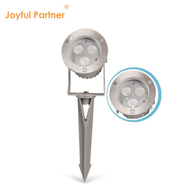 Đèn chiếu điểm LED chống nước cho sân vườn có đế cắm bằng nhựa, bóng đèn LED GU10 MR16