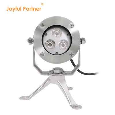 Chất lượng cao DC24V điều khiển 304 thép không gỉ DMX512 RGBW IP68 12w đèn LED dưới nước