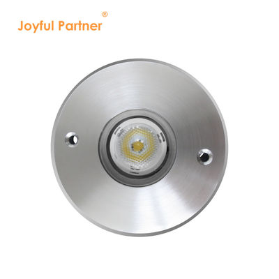 Đèn LED được chôn dưới đất IP67 1W 3W DIA67MM DC24V Đèn sàn chống nước cho vườn ngoài trời