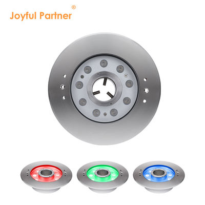Đèn đài phun nước dưới nước IP68 9W RGB thép không gỉ 316 cho đài phun nhạc