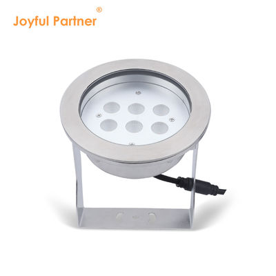 Ip68 Đèn dưới nước chống nước 12V 24V Rgbw Thay đổi màu sắc dẫn đèn suối chìm