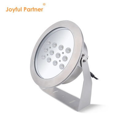 Đèn dưới nước Nước đài phun nước IP68 RGB kỹ thuật Đèn DMX 512 DC 24v SS 316L