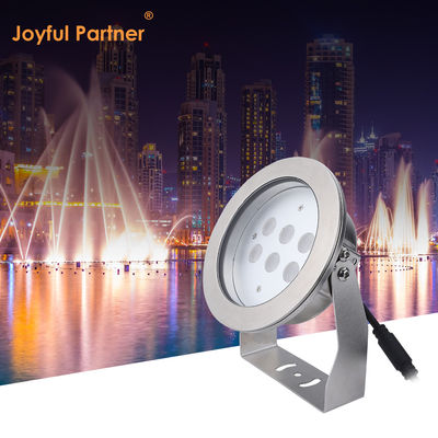 IP68 Đèn chiếu dưới nước chống nước 316L Thép không gỉ DMX512 Rgb / RGBW 4in1 LED DC12V/24V