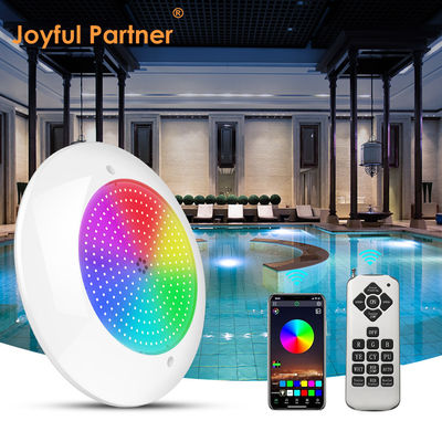 Đèn hồ bơi chìm LED Nhà máy Gắn tường 260mm*40mm RGBW Màu sắc bằng Điều khiển từ xa