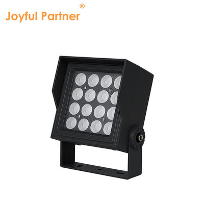 Adjustable IP65 Outdoor LED Garden Low Voltage Spot Light Die-Casting Aluminum Material Square 130*130mm Single Color 3000K