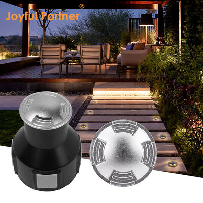 3W Side View Underground Light DIA 55MM Chiều kính thép không gỉ 316 Cover For Driveway Path