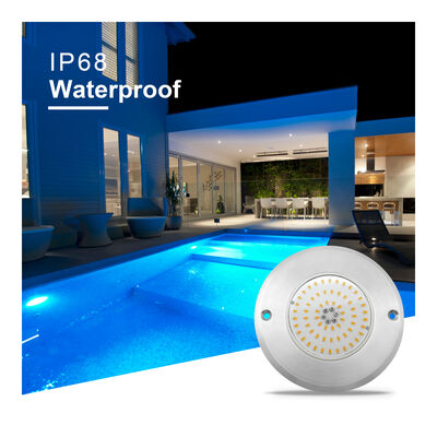 316 Stainless Steel LED PAR56 Pool Light Nhựa chứa IP68 Bể bơi đèn LED
