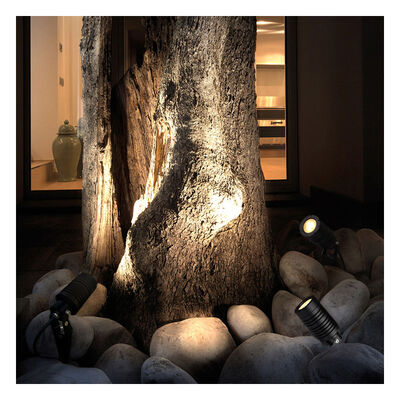 Đèn đèn sân vườn LED IP65 14W COB DC24V LED DIA68MM 2700K Hood chống chói trắng ấm áp Cho đèn sân vườn