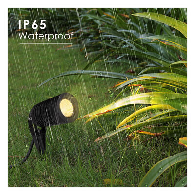 Ánh sáng Spike vườn 14W COB với nắp chống chói Vật liệu nhôm IK04 Đánh giá cho ánh sáng phông ngoài trời