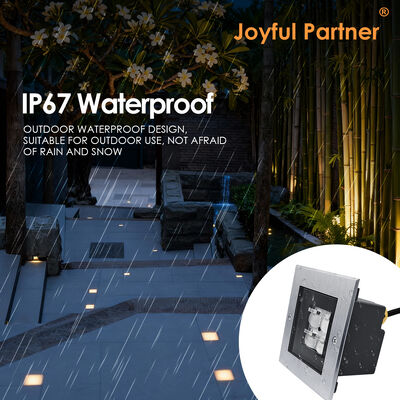 Advanced Square LED Underground Lights 24V 8W 316 Stainless Steel với bảo hành thay thế 2 năm